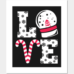 Love Christmas Cute Posters and Art